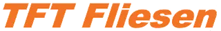 Orangenes Logo TFT Fliesen